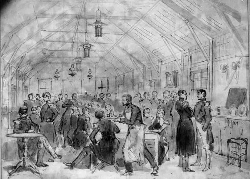 Mess des Officiers années 1950