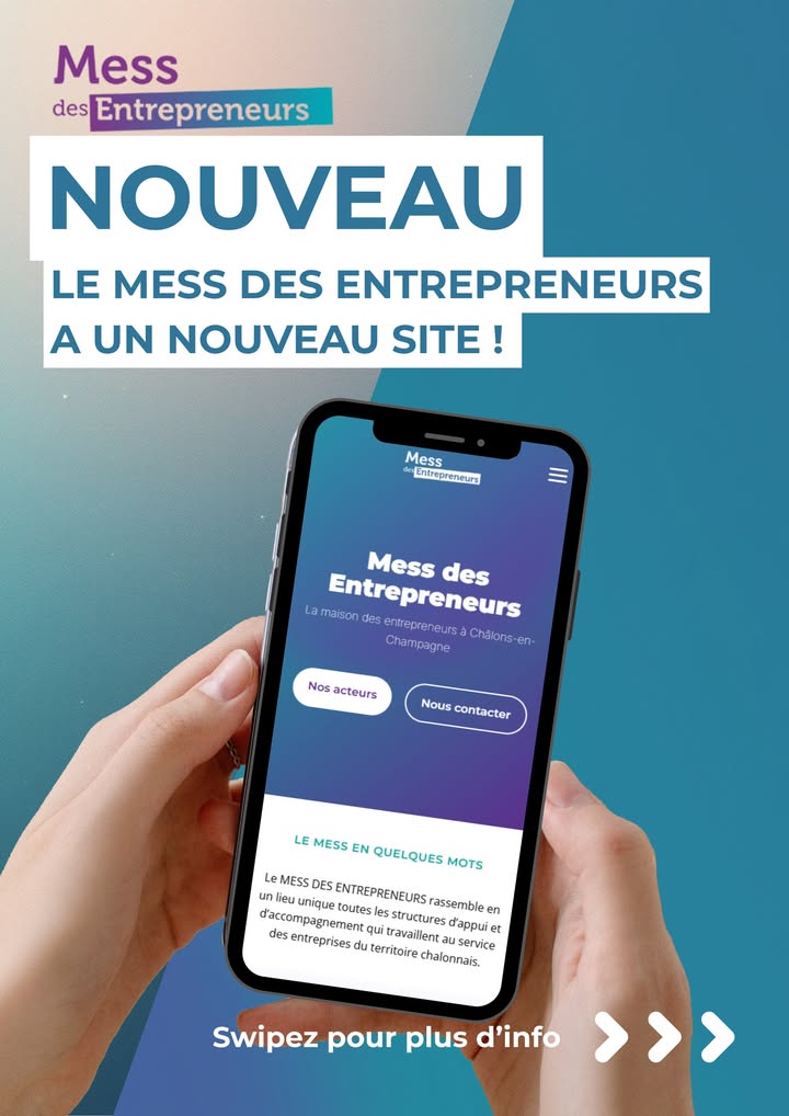 Le Mess des Entrepreneurs dévoile son tout nouveau site !